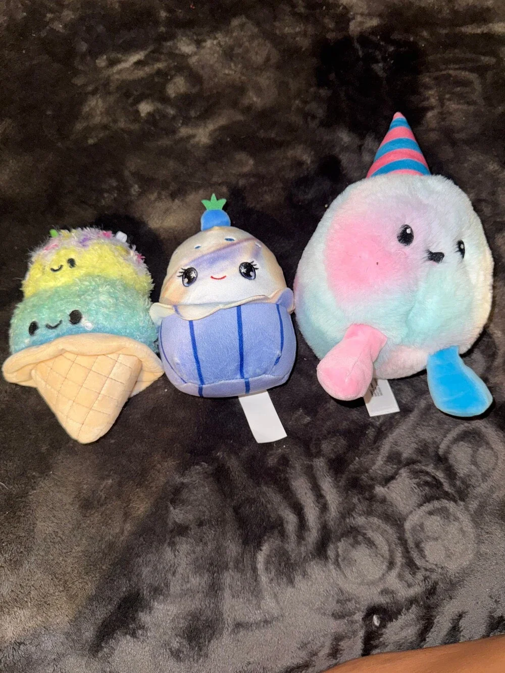 Squishmallows bundle of 3 small plush toys